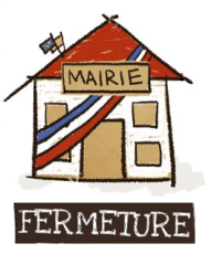 Fermeture de la mairie du 13 au 17 juillet 2026